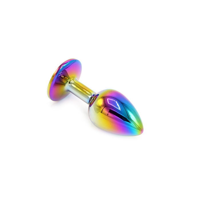 Rainbow Butplug with Gem S - Afbeelding 5