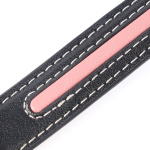 Sevanda Love Heart Butterfly Leather Collar Set Black Pink - Afbeelding 7