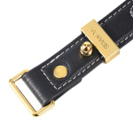 Sevanda Love Heart Butterfly Leather Collar Set Black Pink - Afbeelding 8