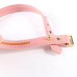 Sevanda Love Heart Butterfly Leather Collar - Pink - Afbeelding 5