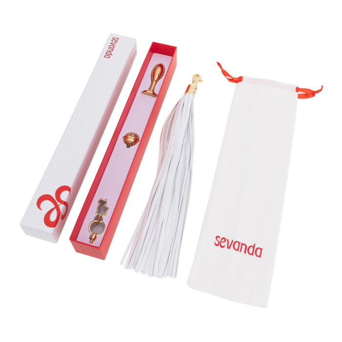 Sevanda Detachable Pony-Tail Plug Kit with Pear-shape Plug - Afbeelding 4