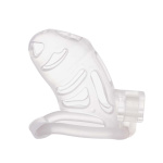 Sevanda Plastic Penis Chastity Cage - Transparent - Afbeelding 4