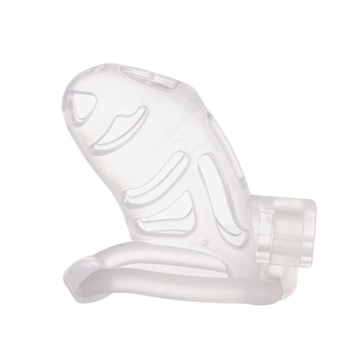 Sevanda Plastic Penis Chastity Cage - Transparent - Afbeelding 4