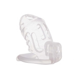 Sevanda Plastic Penis Chastity Cage - Transparent - Afbeelding 5