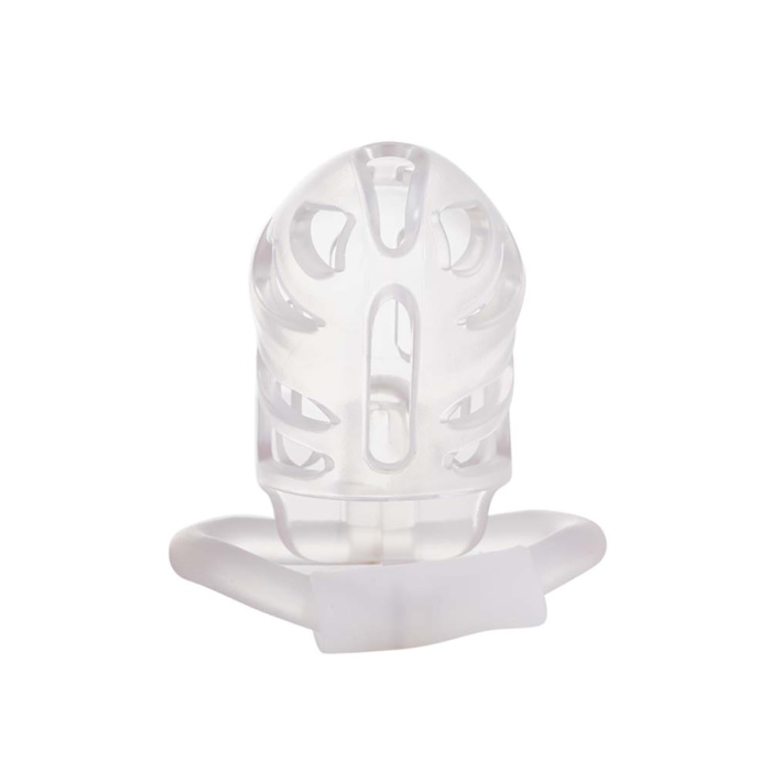 Sevanda Plastic Penis Chastity Cage - Transparent - Afbeelding 6