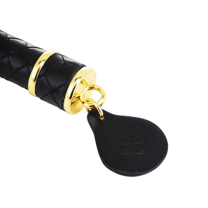 Sevanda Red & Black Braided Tail Flogger - Afbeelding 5