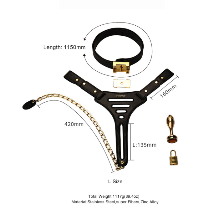 Sevanda Beg & Ask Chastity Pants - L size - Afbeelding 10