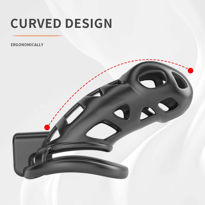 Sevanda Naja-Cobra Chastity Cage L - Afbeelding 3