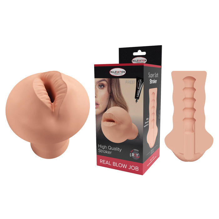 Malesation Masturbator Real Blow Job - Afbeelding 4
