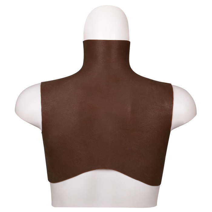 XX-DreamsToys Ultra Realistic Breast Form Black Size M - Afbeelding 5