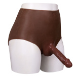 XX-DreamsToys Ultra Realistic Penis Form Black Size S - Afbeelding 3
