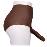 XX-DreamsToys Ultra Realistic Penis Form Black Size S - Afbeelding 4