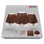 XX-DreamsToys Ultra Realistic Vagina Form Black Size L - Afbeelding 6