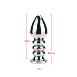 Ribbed Buttplug Pink - Afbeelding 3